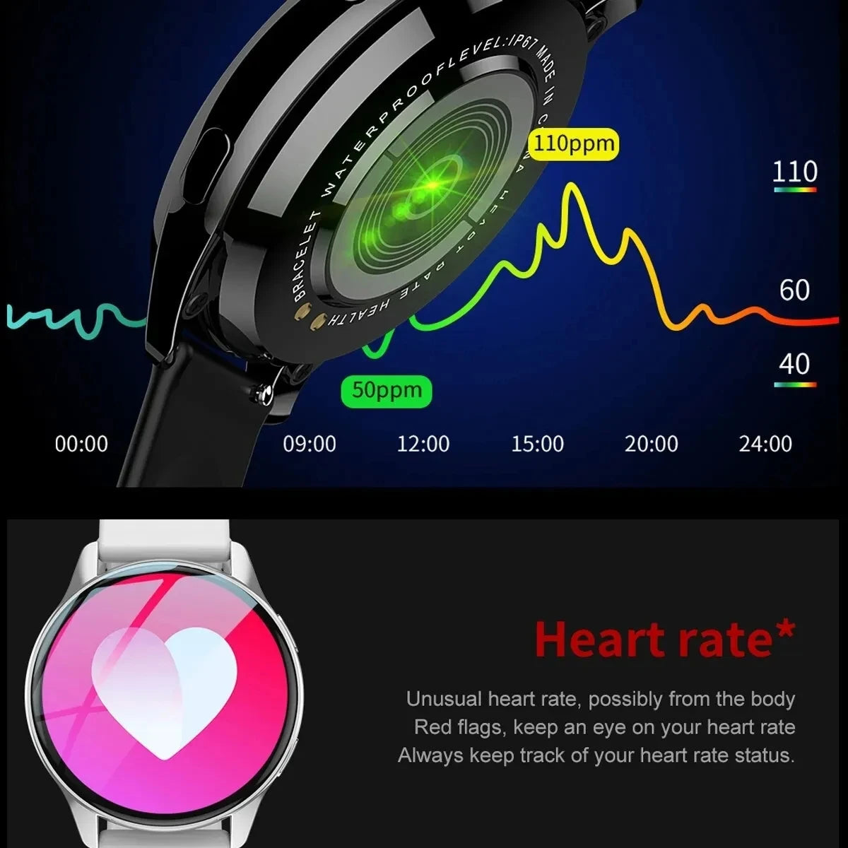 2024 New Bluetooth Call Smart Watch 6 Pro Heart Rate Custom Dials Sport Men Woman Smarthwhatch Health Monitor Smartwatch for Man